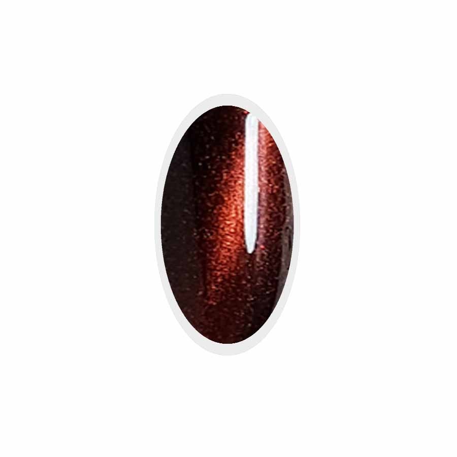 Smalto Semipermanente per unghie Cat Eyes Copper Brown Go! Polish n.84