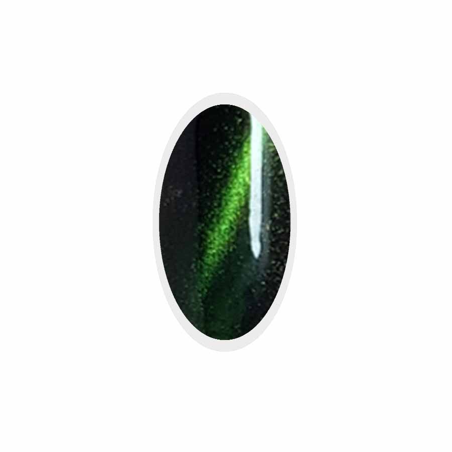 Smalto Semipermanente per unghie Cat Eyes Wild Green Go! Polish n.85
