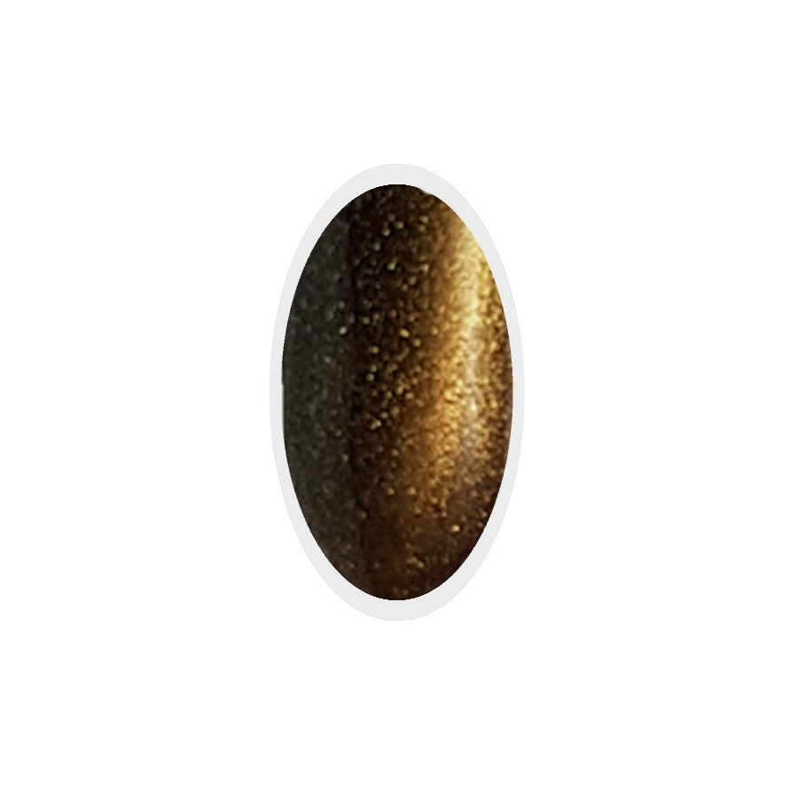 Smalto Semipermanente per unghie Cat Eyes Bronze Go! Polish n.91