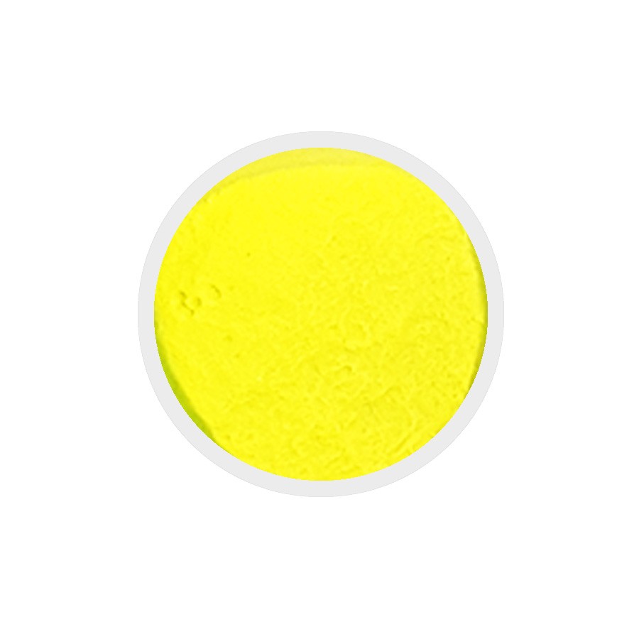 Acrylic Powder Color 4 neon yellow 7 gr per unghie