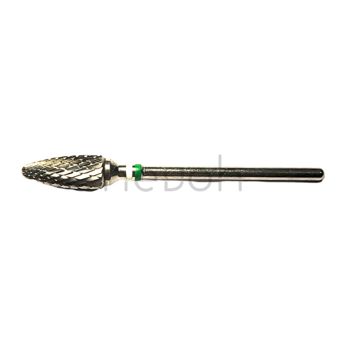 Punta fresa per mancini Gel Removal white/green ring