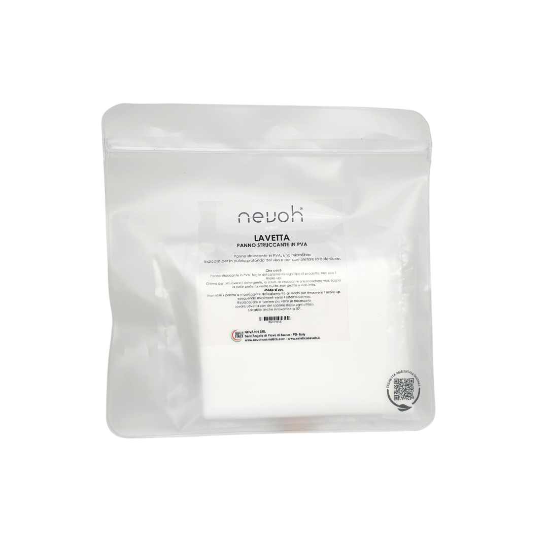 Lavetta Viso in PVA - Panno Struccante Professionale | Nevoh