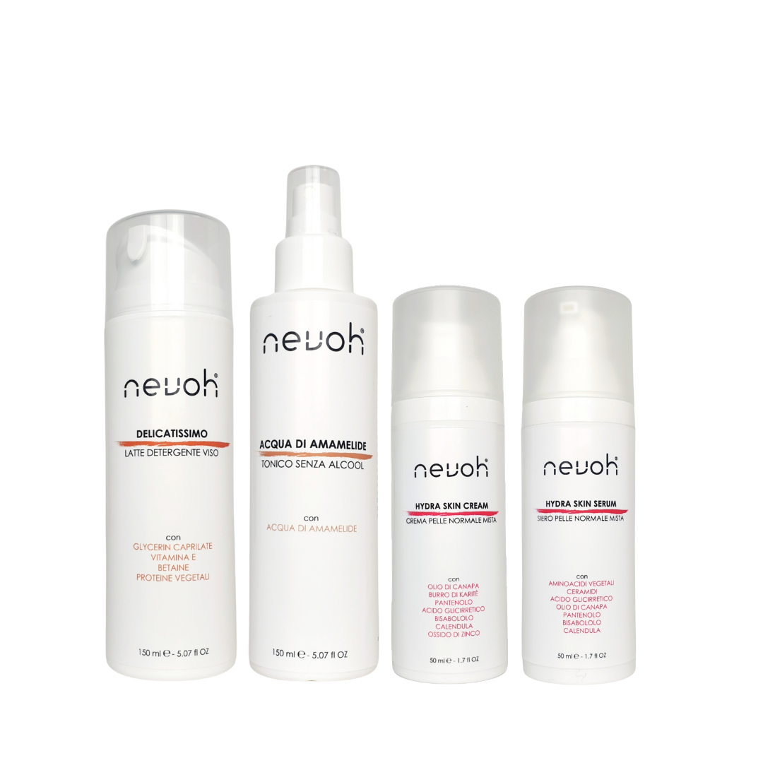 Kit basic per pelli normali o miste