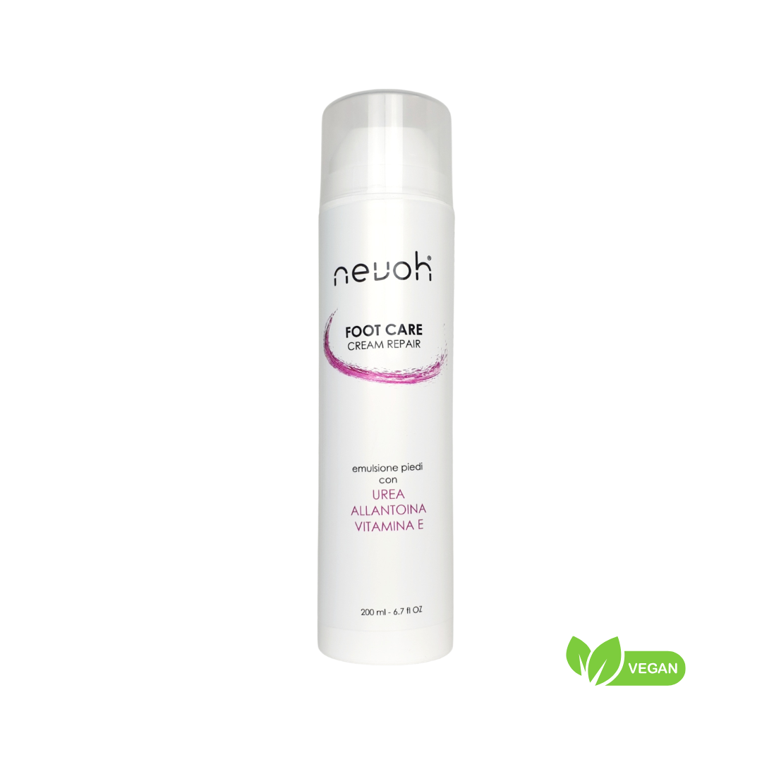 Crema piedi riparatrice con urea Nevoh