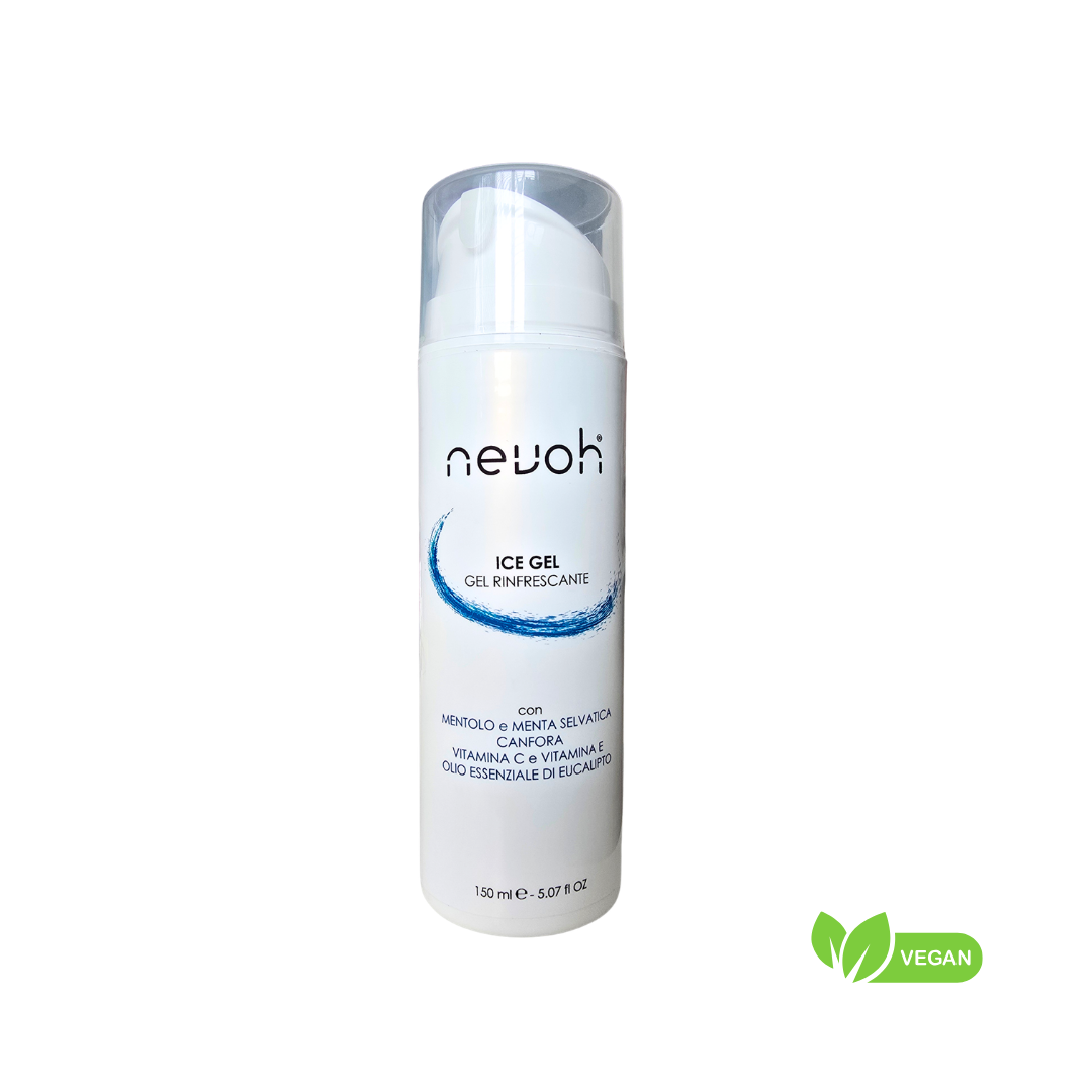 gel effetto ghiaccio per gambe stanche
