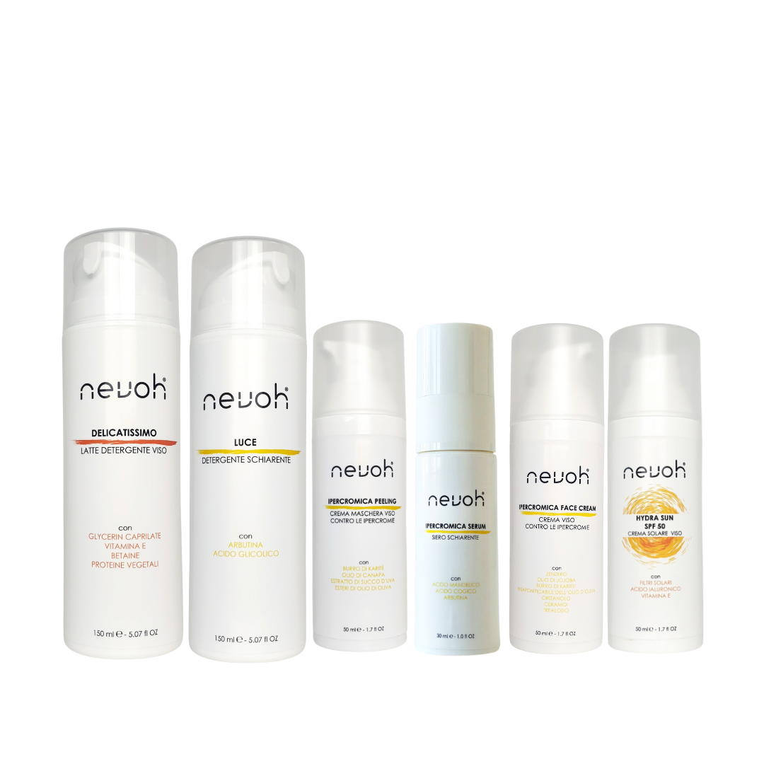 Kit viso antimacchie