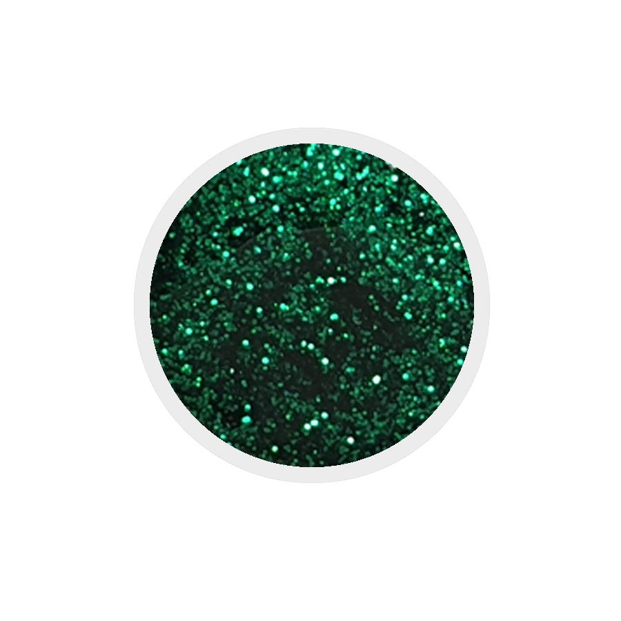 Gel colorato per unghie n.254 Glitter Emerald