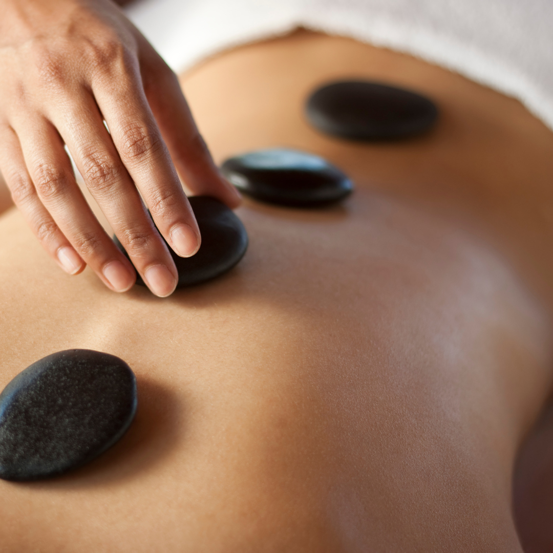 Hot stone massage