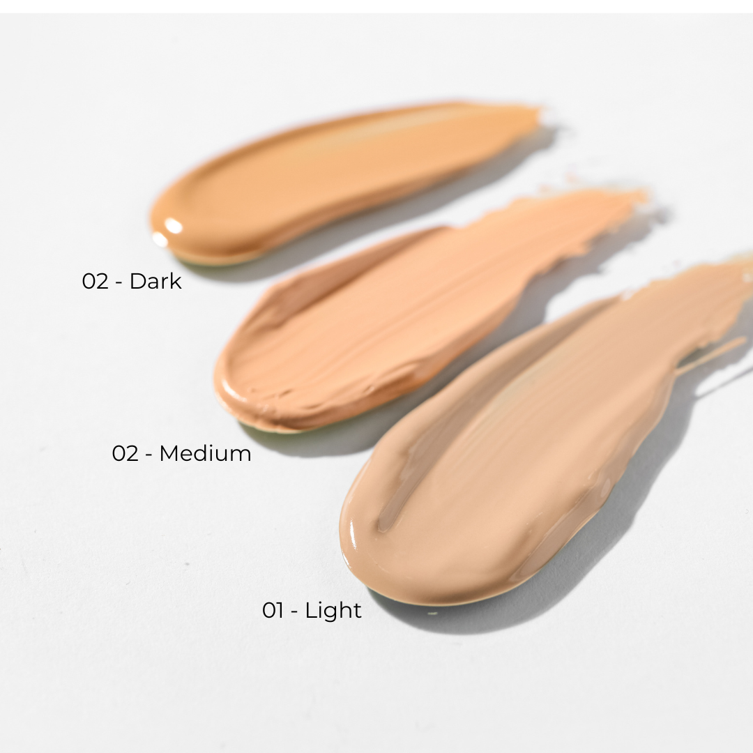 diverse colorazioni BB cream Nevoh