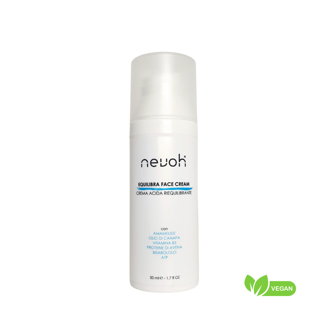 Crema viso riequilibrante pH acido Nevoh