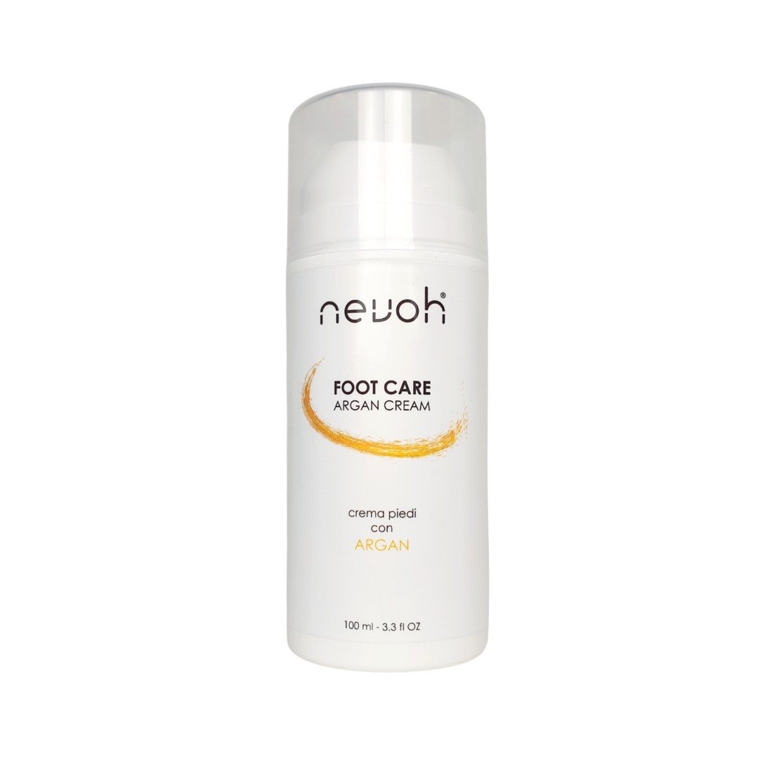 Crema piedi idratante leggera con argan Nevoh