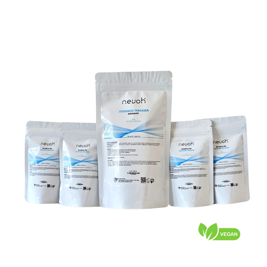 5 leggings drenanti gambe e pancia